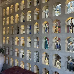 Liquor Bottle Wall