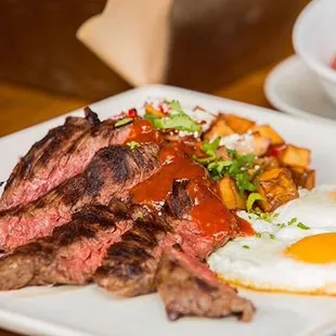 Steak + Eggs + Endless Brunch Cocktails