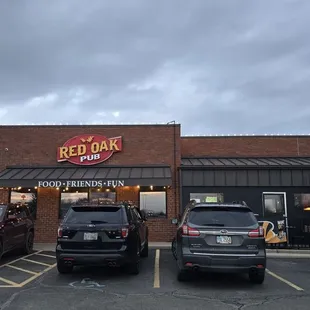 outside