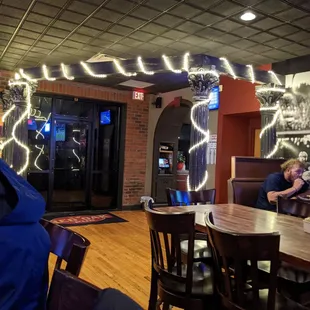 a man sitting at a table