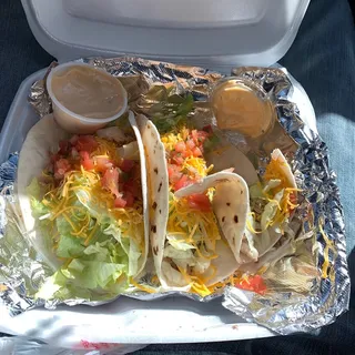 Chicken Jerk Tacos