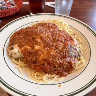 Spaghetti with meat sauce
