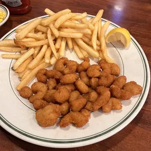 Basket of shrimp