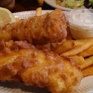 Kids fish &amp; chips - huge at $4.99