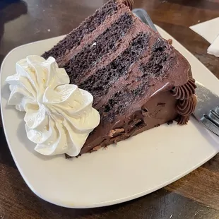 Chocolate fudge cake