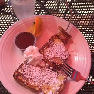 Amazing stuffed French toast