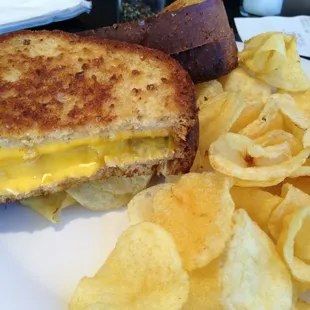 Kids grilled cheese sandwich