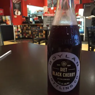 I only drink diet sodas