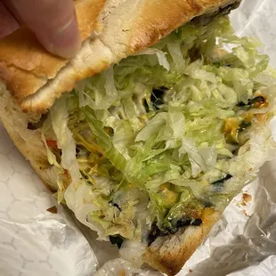 Veggie hoagie
