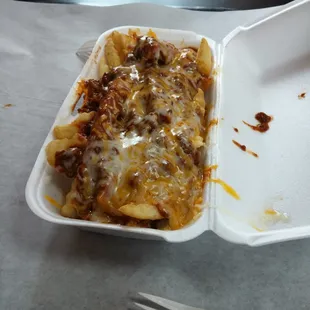 Medium chilli cheese frie