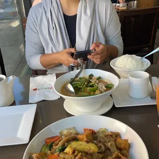 Panang Curry &amp; Pad See Ew