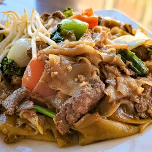 Beef Drunkin Noodles, Added Broccoli