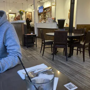 Front entrance and bar