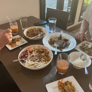 Stir Fried Green Curry Beef