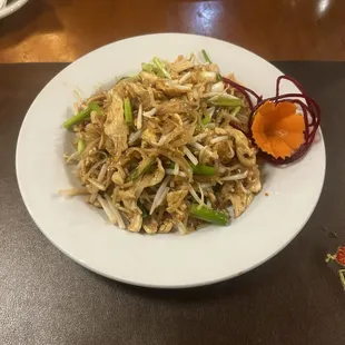 Chicken Pad Thai (Traditional)