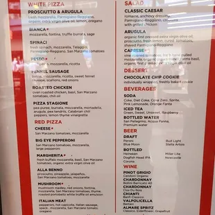 menu, sushi and sashimi