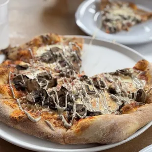 Mushroom Pizza