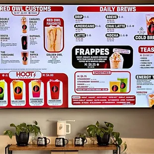 ƪ(･‿･)  The menu has something for everyone! Nice variety.