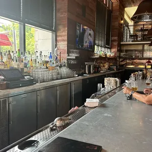 Bar area