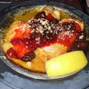 Door County Cherry Glazed Baked Haddock