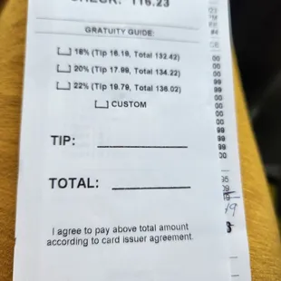 Still charged the 18% and offered to add tip for people who didn&apos;t notice tip was added.