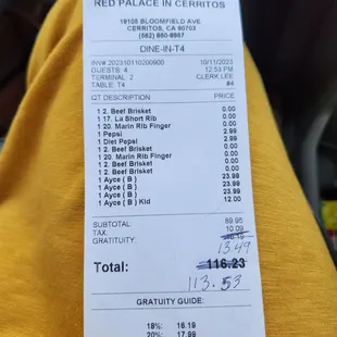 Corrected to 15% just out of principle. Normally, I would tip 20%