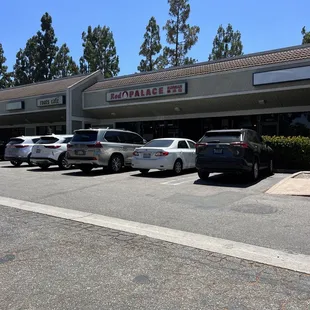 Front of establishment