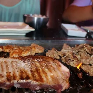 Marinated Pork Steak