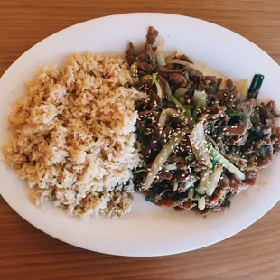 Bulgolgi with Fried Rice, Lunch Special $7.99