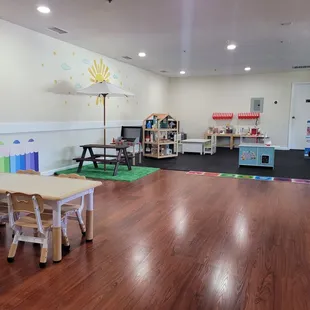 Our updated play space as of November 2024! Come check us out!