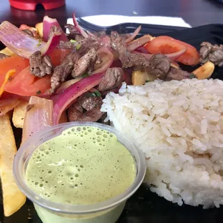 Original Lomo Saltado Plate