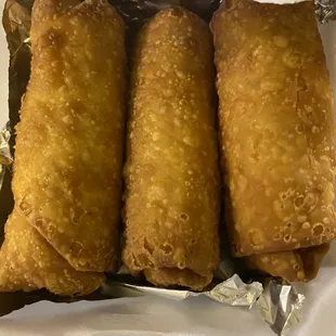 Beef egg rolls