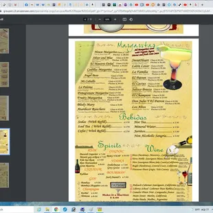 House Margaritas were $7, non happy hour price, happy hour was $9, a tiny glass full of ice!