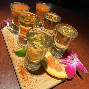 Tequila flight