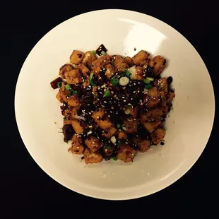 Spicy tofu Sichuan style