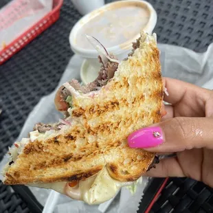 The Locomotive Sandwich yum