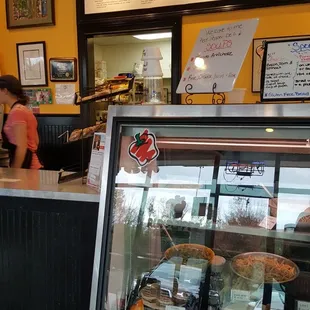 interior, burgers