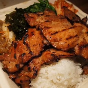 Regular BBQ Chicken plate