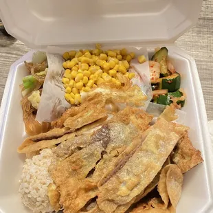 Meat Junn with Brown Rice