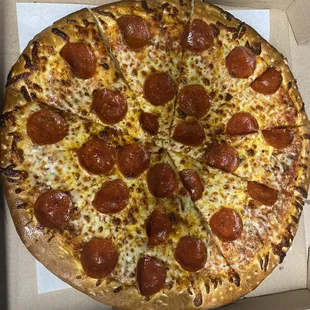 peperoni lover pizza