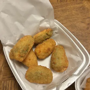 Fried Jalapenos (6 Pc)