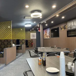 New section in the back...