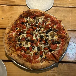 Red Pepper Special Pizza