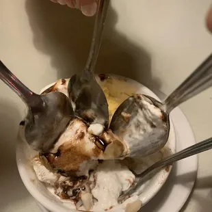 Fried Ice Cream dessert