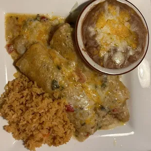 Lobster enchiladas