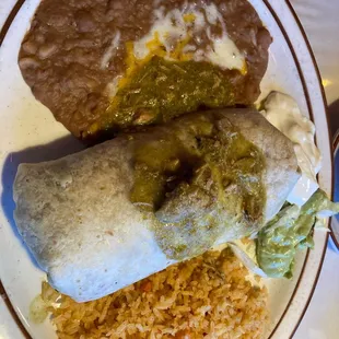Chile Verde Burrito