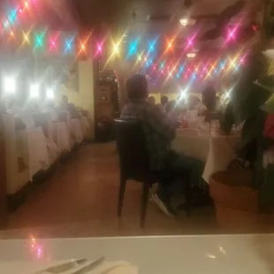 View from our table.