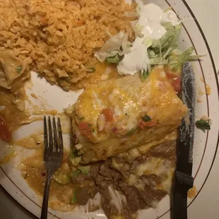 Burrito de Chile Verde