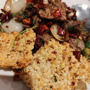 Crispy beef
