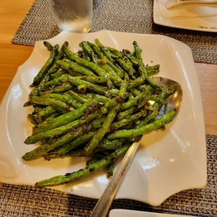 Green beans w/o meat